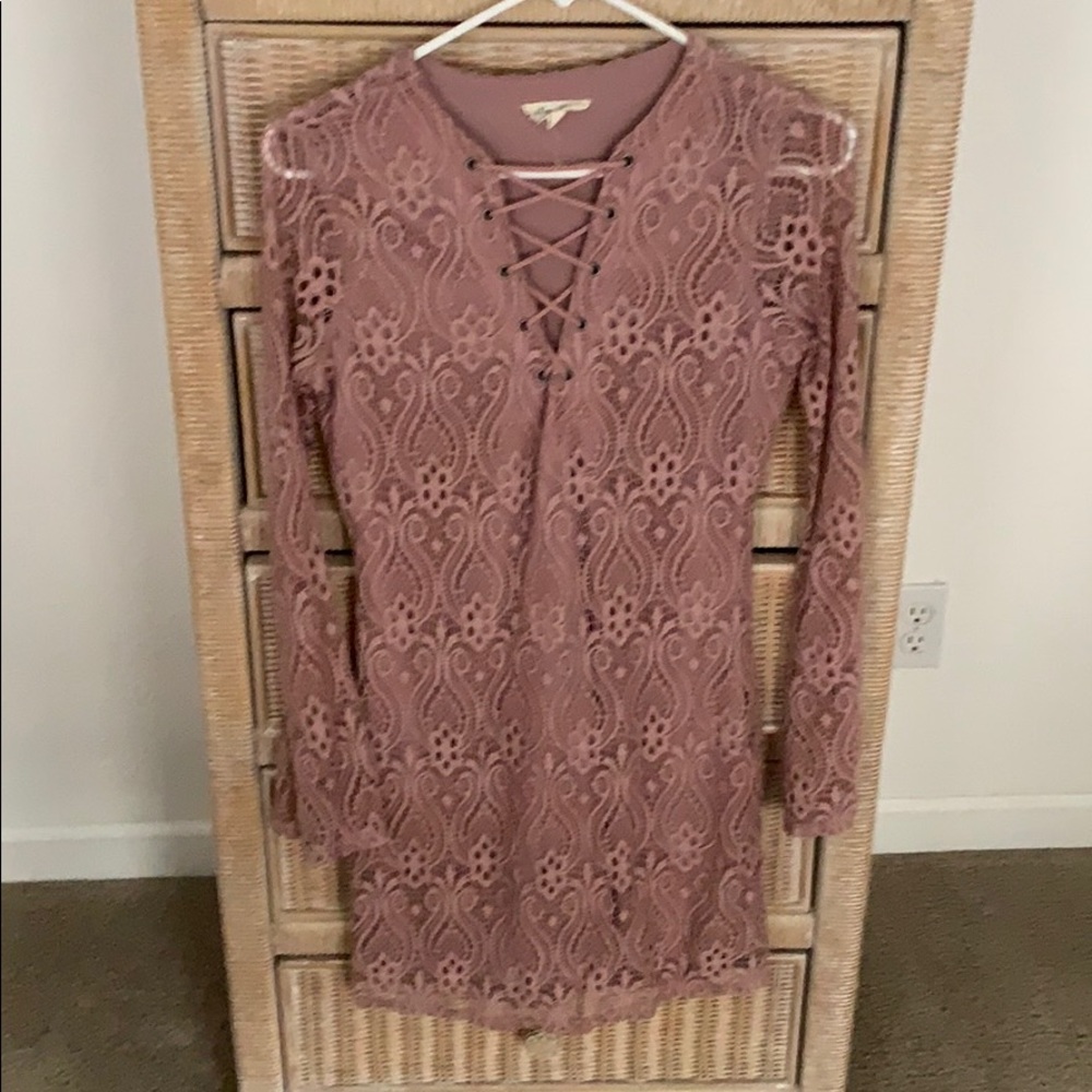 Mauve Lacey Dress